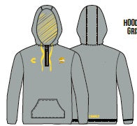 CHARLY DORADOS HOODIE-GRAY 2019-2020