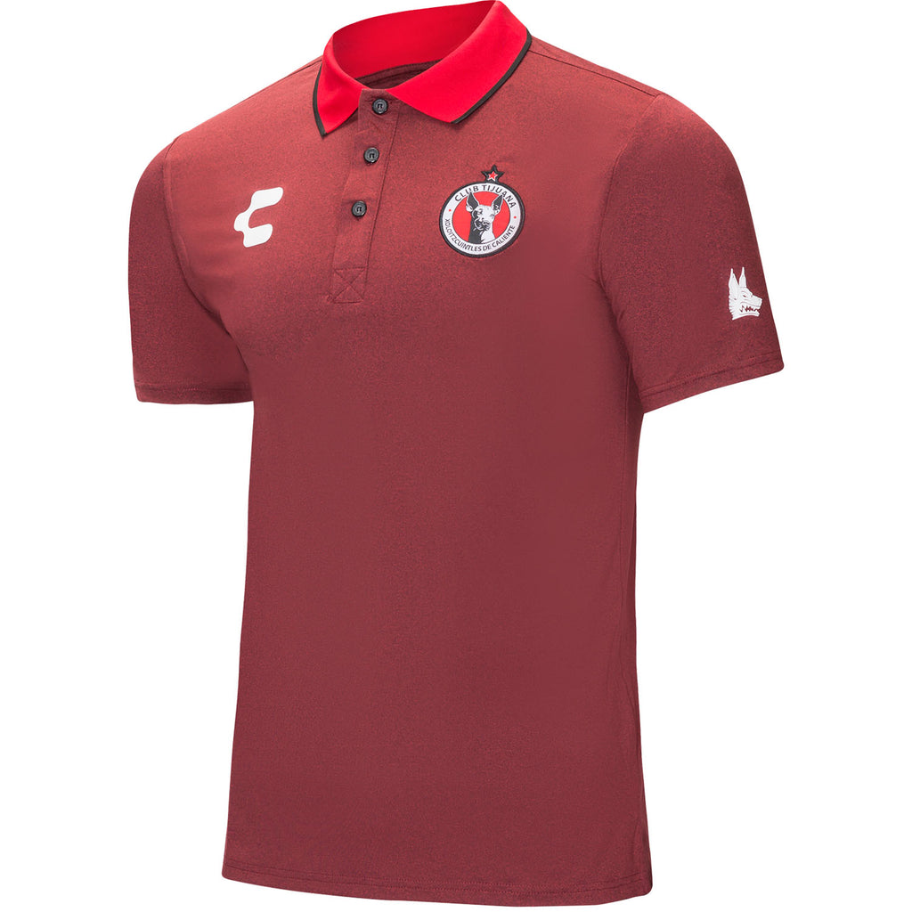 CHARLY XOLOS MELANGE POLO SHIRT