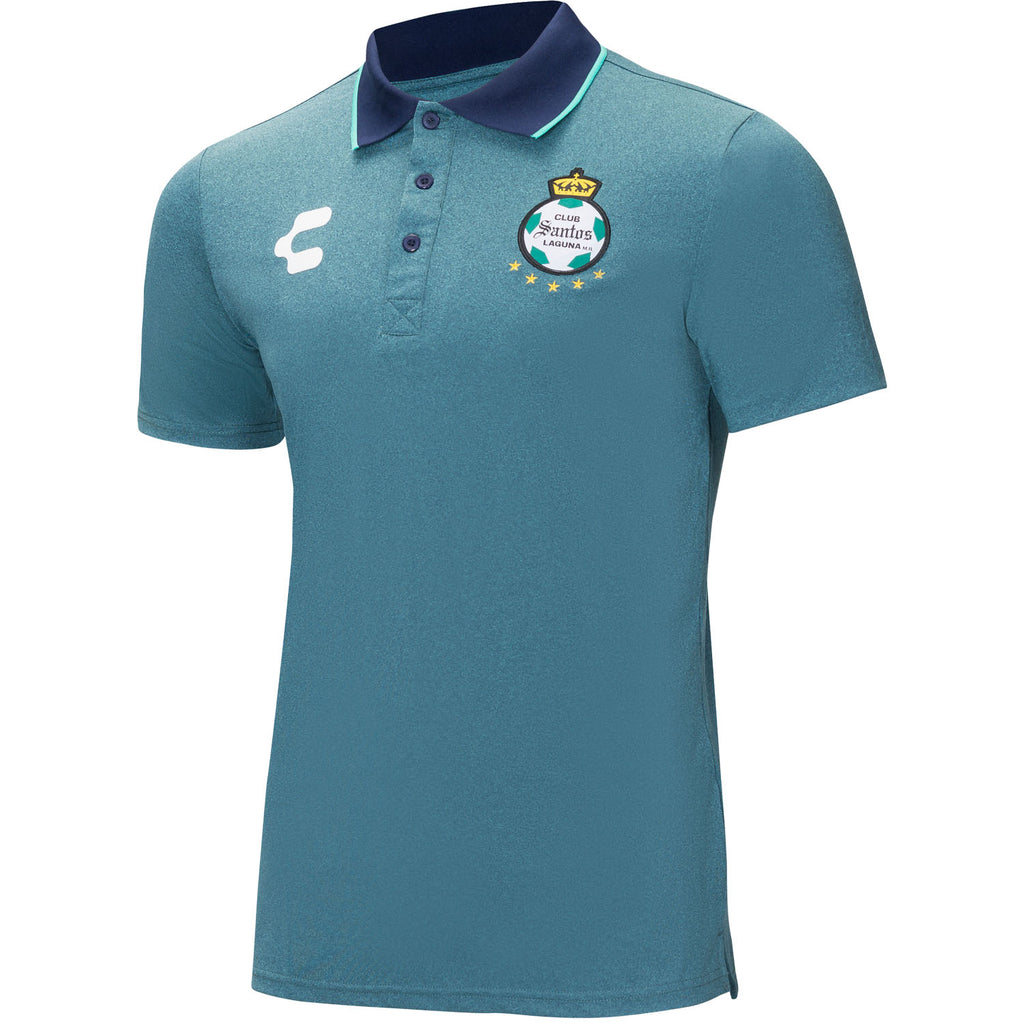 CHARLY SANTOS MELANGE POLO SHIRT