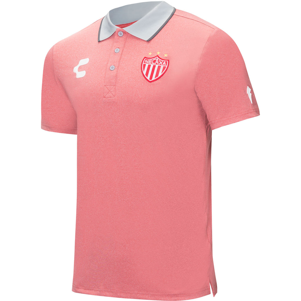 CHARLY NECAXA MELANGE POLO SHIRT